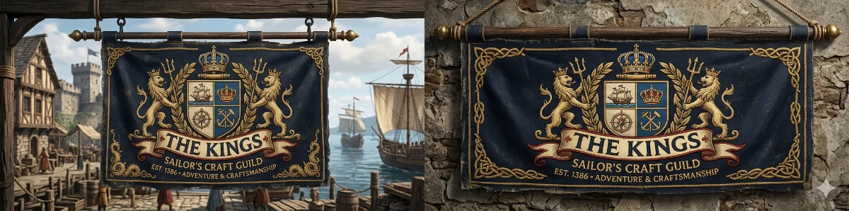 The Kings banner